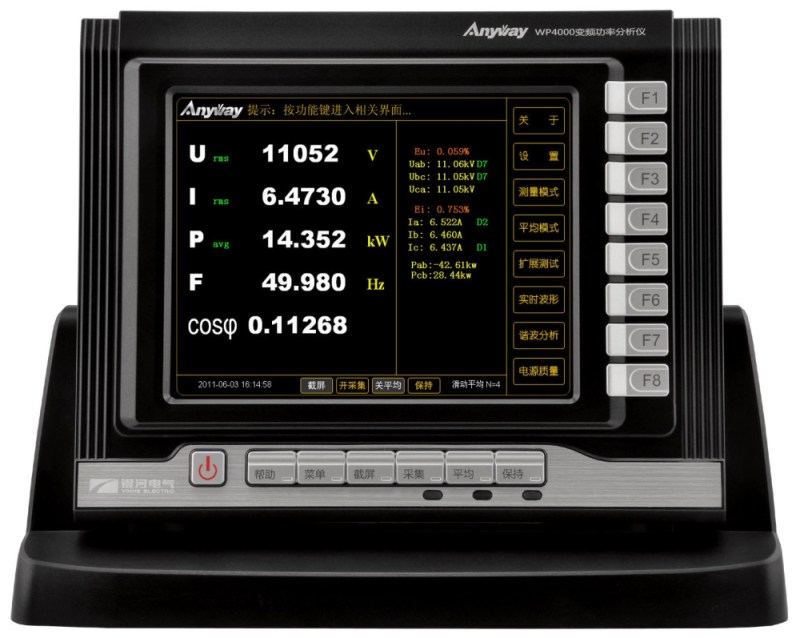 WP4000變頻電量分析儀